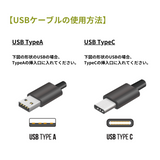 USBケーブルの使用方法