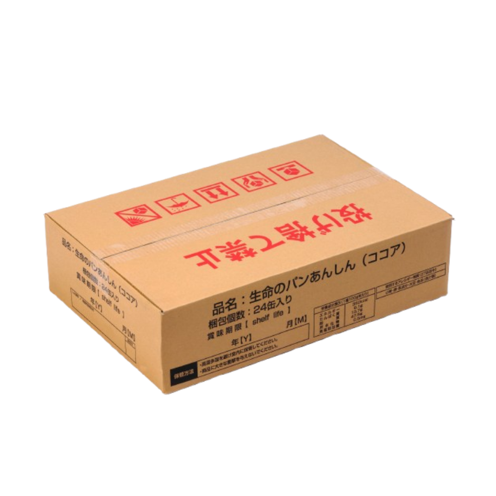 5年保存】生命のパン あんしん ココア（1ケース） – 防災グッズ.COM
