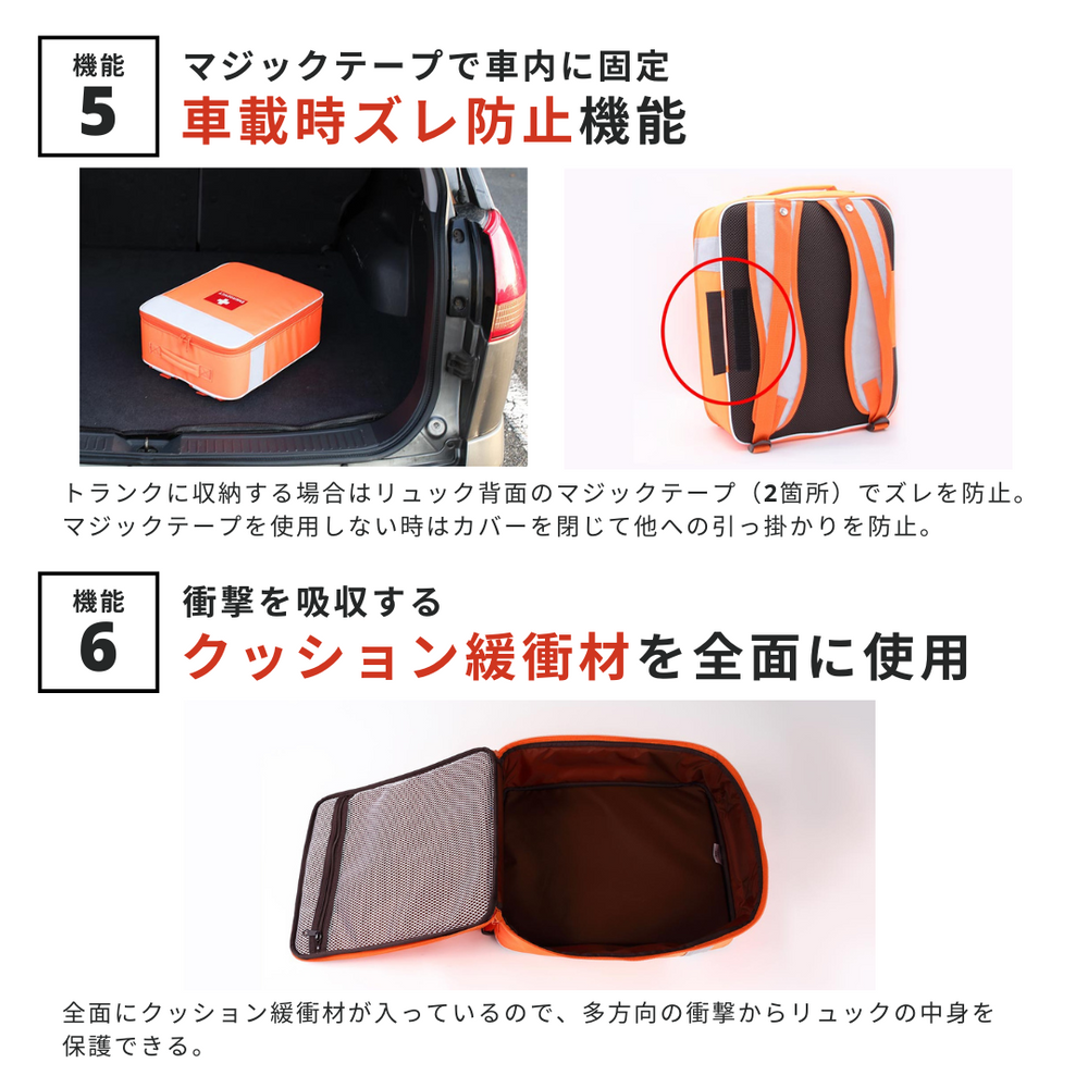 車内に常備】車載防災セット 1セット – 防災グッズ.COM