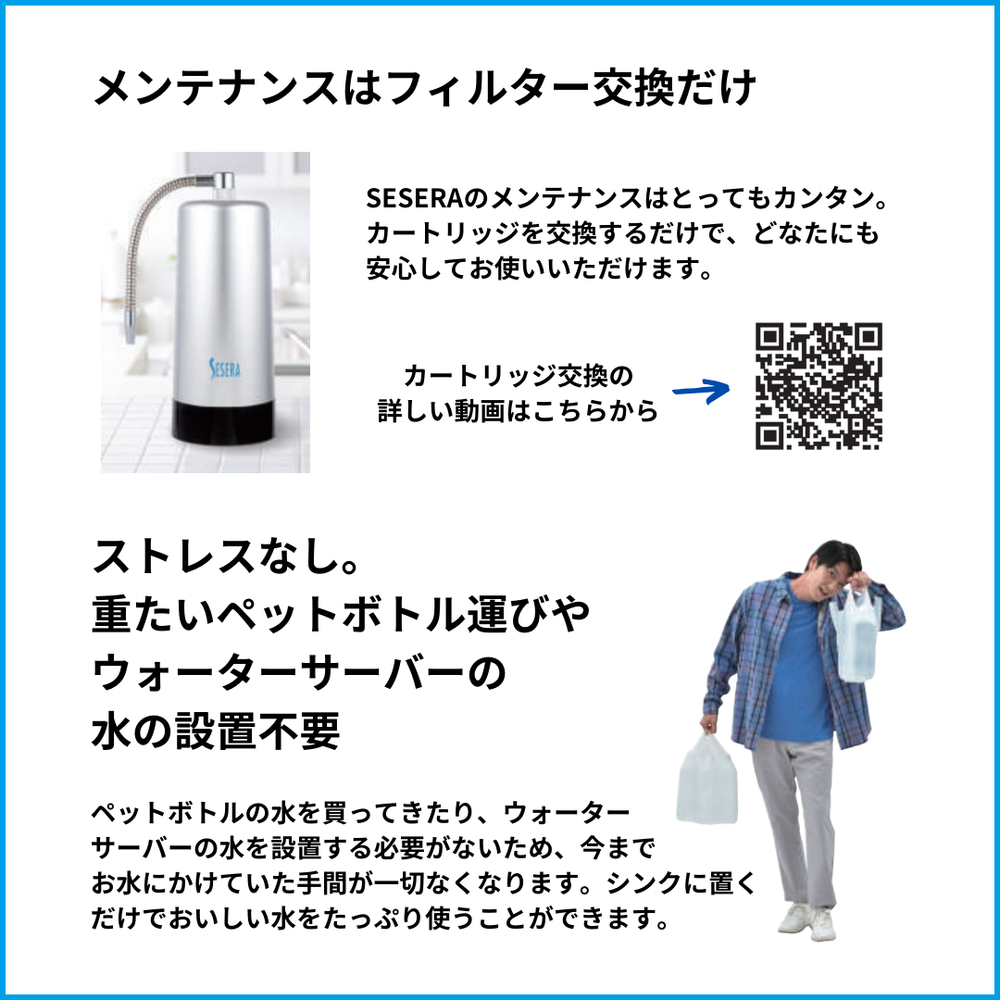 フェーズフリー浄水器】SESERA(せせら)SYKM5S スタンダードタイプ 1 フェーズフリー浄水器】SESERA(せせら)SYKM5S スタンダードタイプ 1